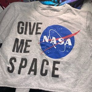 Cropped nasa tee